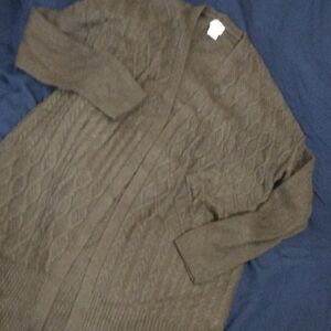 Chico's Brown Sweater Type Thing Lol Size 3